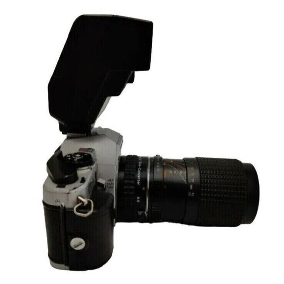 CHINON DP-5 Double Program SLR Film Camera Five Star MC 35-75MM Lens ProSpec 2X - Picture 4 of 11